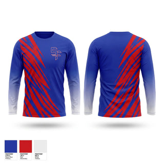Long Sleeve Performance Shirt, SF Elite, Baseball, Teamtime, Team time, sublimation, custom sports apparel, team uniforms, spirit wear, spiritwear, sports uniforms, custom shirts, team store, custom team store, fundraiser sports, apparel fundraiser