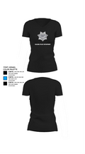 Coalinga Police Department Women's Short Sleeve V-neck Shirt - 23