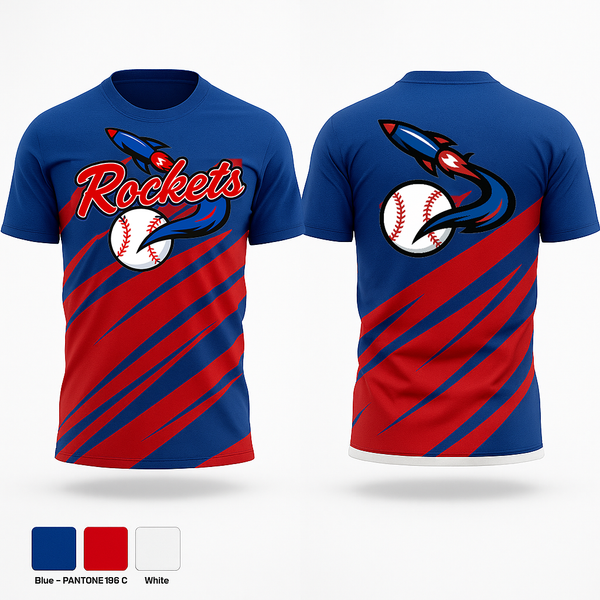 Space Coast Rockets 70599512 Short Sleeve Performance Shirt - 1