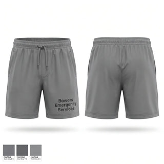 Athletic Shorts With Pockets, Bowers Emergency Services, EMS/EMT, Teamtime, Team time, sublimation, custom sports apparel, team uniforms, spirit wear, spiritwear, sports uniforms, custom shirts, team store, custom team store, fundraiser sports, apparel fundraiser
