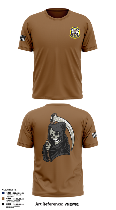 89th ATKS 4594121 Old School Cotton Feel Shirt - 2