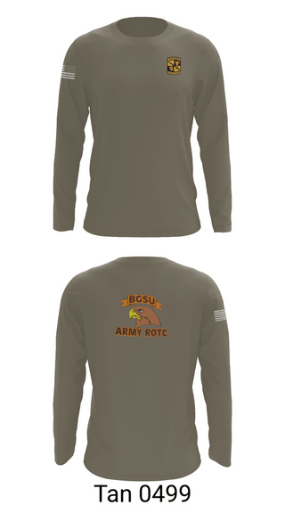 Long Sleeve Performance Shirt, BGSU Fighting Falcon Battalion, Army, Teamtime, Team time, sublimation, custom sports apparel, team uniforms, spirit wear, spiritwear, sports uniforms, custom shirts, team store, custom team store, fundraiser sports, apparel fundraiser