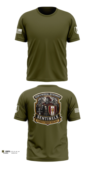 Short Sleeve Performance Shirt, 528th MED DET COSC, Army, Teamtime, Team time, sublimation, custom sports apparel, team uniforms, spirit wear, spiritwear, sports uniforms, custom shirts, team store, custom team store, fundraiser sports, apparel fundraiser