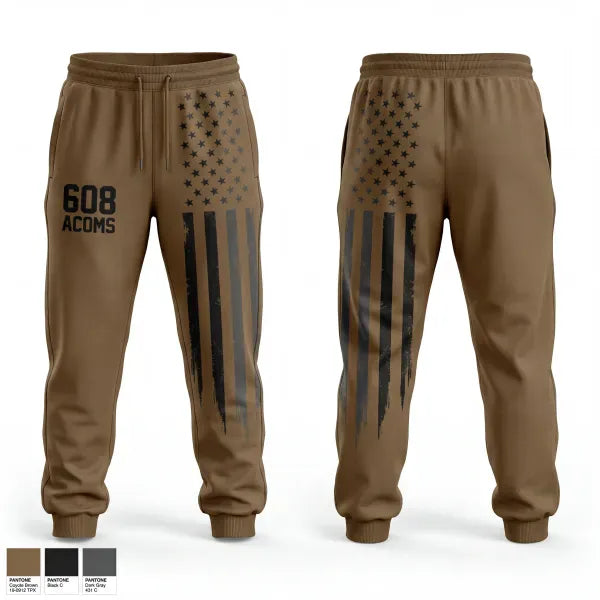 Sweatpants, 608 ACOMS, Air Force, Teamtime, Team time, sublimation, custom sports apparel, team uniforms, spirit wear, spiritwear, sports uniforms, custom shirts, team store, custom team store, fundraiser sports, apparel fundraiser