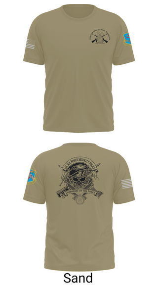 Old School Cotton Feel Shirt, 380th Security Police Squadron, , Teamtime, Team time, sublimation, custom sports apparel, team uniforms, spirit wear, spiritwear, sports uniforms, custom shirts, team store, custom team store, fundraiser sports, apparel fundraiser
