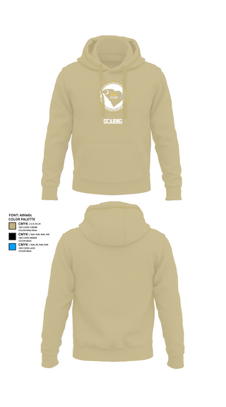 Hoodie, Scarng, National Guard, Teamtime, Team time, sublimation, custom sports apparel, team uniforms, spirit wear, spiritwear, sports uniforms, custom shirts, team store, custom team store, fundraiser sports, apparel fundraiser