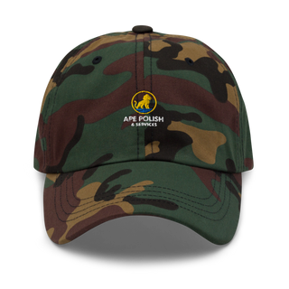 APE Polish & Service 44310358 Classic Dad Hat | Yupoong 6245CM