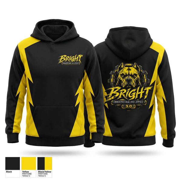 Hoodie, Bright Brazilian Jiu Jitsu, , Teamtime, Team time, sublimation, custom sports apparel, team uniforms, spirit wear, spiritwear, sports uniforms, custom shirts, team store, custom team store, fundraiser sports, apparel fundraiser