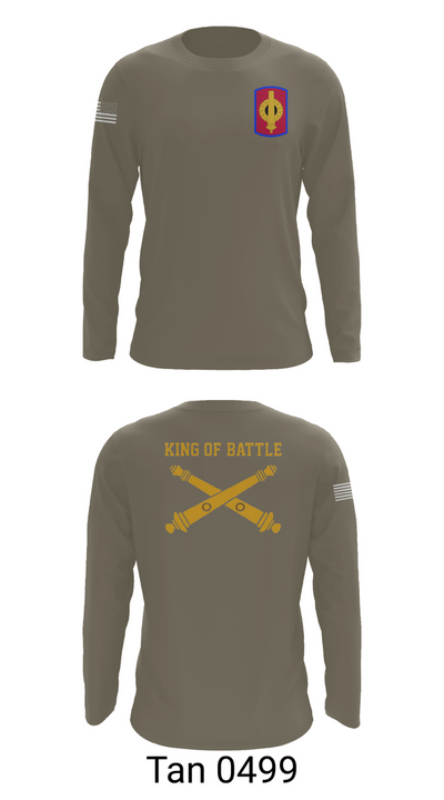 130th FAB 8447592 Long Sleeve Performance Shirt 66