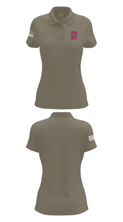 39th infantry 89191022 Women's Short Sleeve Performance Polo  - 71