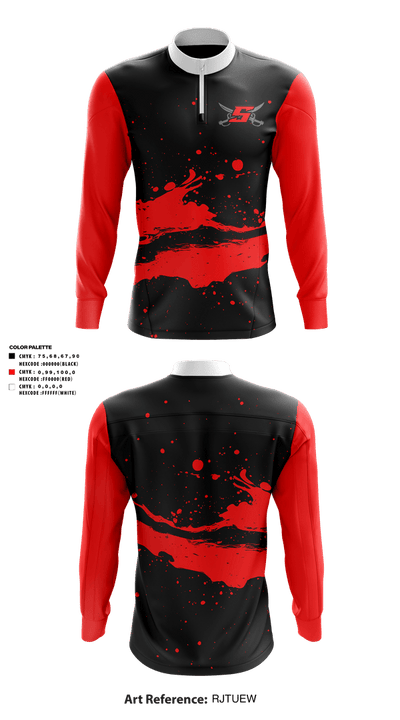 Shannon Red Raiders Quarter Zip Jacket - 2
