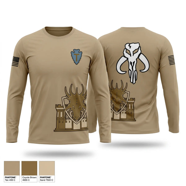 Long Sleeve Performance Shirt, A Co 172 BEB, National Guard, Teamtime, Team time, sublimation, custom sports apparel, team uniforms, spirit wear, spiritwear, sports uniforms, custom shirts, team store, custom team store, fundraiser sports, apparel fundraiser