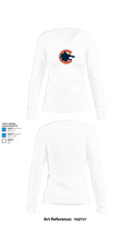 Caldera High School Cheer 73938170 Women's Long Sleeve V-neck Shirt - 15