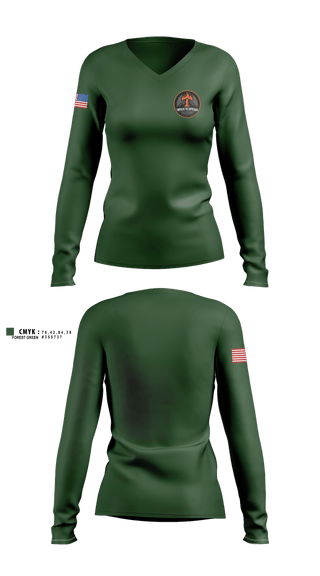 Womens Long Sleeve Vneck Shirt, Timberline Fire Suppression, Fire Department, Teamtime, Team time, sublimation, custom sports apparel, team uniforms, spirit wear, spiritwear, sports uniforms, custom shirts, team store, custom team store, fundraiser sports, apparel fundraiser