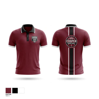 Short Sleeve Performance Polo, Cooper Academy, Men's Basketball, Teamtime, Team time, sublimation, custom sports apparel, team uniforms, spirit wear, spiritwear, sports uniforms, custom shirts, team store, custom team store, fundraiser sports, apparel fundraiser