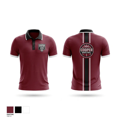 Cooper Academy Short Sleeve Performance Polo - 1