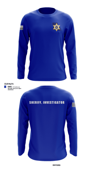 Long Sleeve Performance Shirt, Acadia Parish Sheriff's Office, Police, Teamtime, Team time, sublimation, custom sports apparel, team uniforms, spirit wear, spiritwear, sports uniforms, custom shirts, team store, custom team store, fundraiser sports, apparel fundraiser