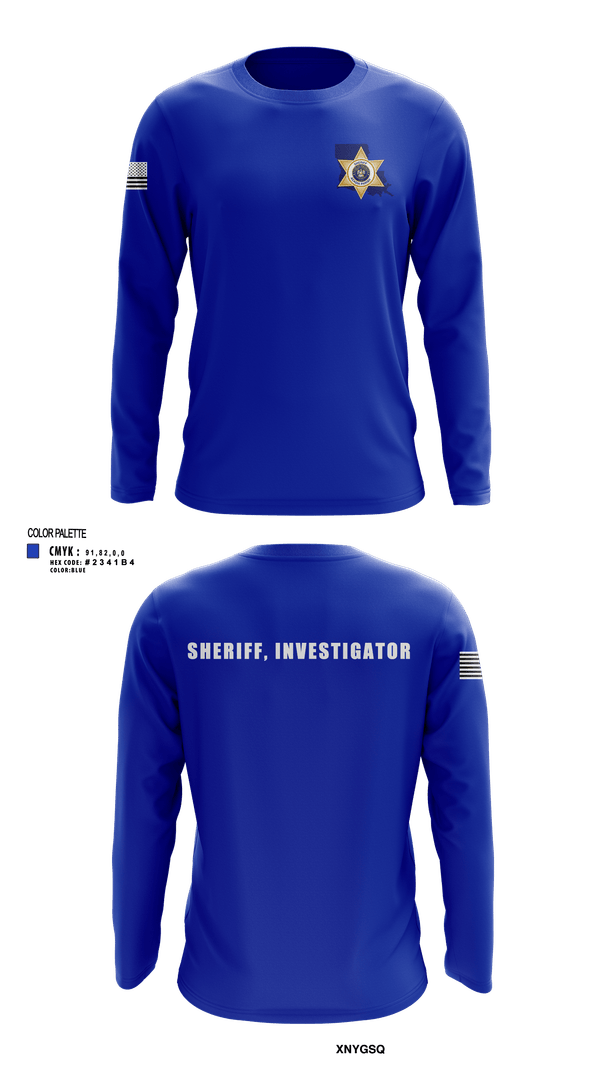 Long Sleeve Performance Shirt, Acadia Parish Sheriff's Office, Police, Teamtime, Team time, sublimation, custom sports apparel, team uniforms, spirit wear, spiritwear, sports uniforms, custom shirts, team store, custom team store, fundraiser sports, apparel fundraiser