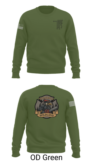 Crew Neck Sweatshirt, Tomball Wildland, , Teamtime, Team time, sublimation, custom sports apparel, team uniforms, spirit wear, spiritwear, sports uniforms, custom shirts, team store, custom team store, fundraiser sports, apparel fundraiser