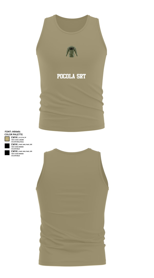 Tank Top, Pocola SRT, , Teamtime, Team time, sublimation, custom sports apparel, team uniforms, spirit wear, spiritwear, sports uniforms, custom shirts, team store, custom team store, fundraiser sports, apparel fundraiser