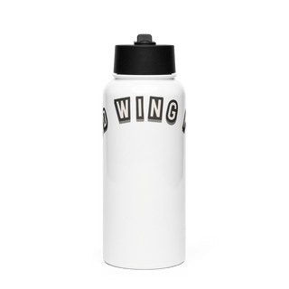 Crooked Wing Fowl Co. 60140412 Stainless Steel Water Bottle with a Straw Lid