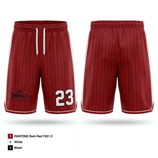 Athletic Shorts With Pockets, Raging Cardinals, Softball, Teamtime, Team time, sublimation, custom sports apparel, team uniforms, spirit wear, spiritwear, sports uniforms, custom shirts, team store, custom team store, fundraiser sports, apparel fundraiser