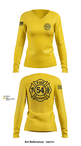 Womens Long Sleeve Vneck Shirt, Class #54, , Teamtime, Team time, sublimation, custom sports apparel, team uniforms, spirit wear, spiritwear, sports uniforms, custom shirts, team store, custom team store, fundraiser sports, apparel fundraiser