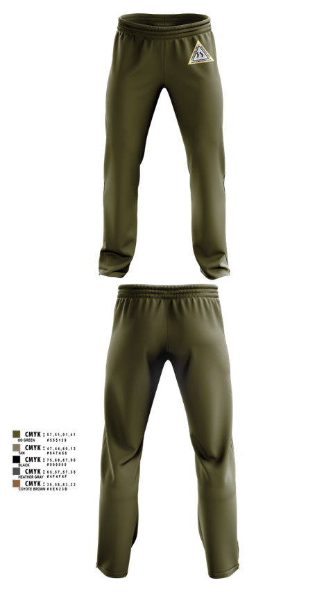 Sweatpants, 100th Training Division, Army, Teamtime, Team time, sublimation, custom sports apparel, team uniforms, spirit wear, spiritwear, sports uniforms, custom shirts, team store, custom team store, fundraiser sports, apparel fundraiser