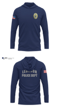 Lebanon Police Department Long Sleeve hooded sunshirt - 9