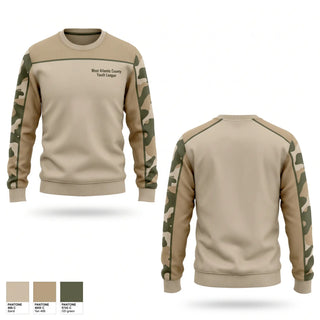 Crew Neck Sweatshirt, West Atlantic County Youth League, Women's Soccer, Teamtime, Team time, sublimation, custom sports apparel, team uniforms, spirit wear, spiritwear, sports uniforms, custom shirts, team store, custom team store, fundraiser sports, apparel fundraiser