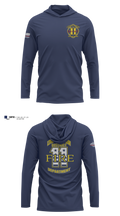 Livingston Fire District 11 23645532 Long Sleeve Performance Shirt with hood - 4