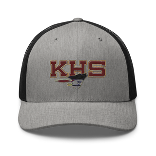 Kingston High School Cheer 38639250 Retro Trucker Hat | Yupoong 6606