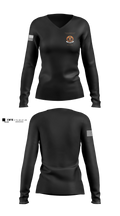VAQ-144 Women's Long Sleeve V-neck Shirt - 2