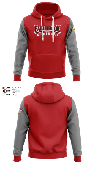 Hoodie, Fallbrook girls softball, Softball, Teamtime, Team time, sublimation, custom sports apparel, team uniforms, spirit wear, spiritwear, sports uniforms, custom shirts, team store, custom team store, fundraiser sports, apparel fundraiser