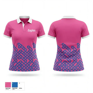 Short Sleeve Performance Polo, Eagles, Women's Basketball, Teamtime, Team time, sublimation, custom sports apparel, team uniforms, spirit wear, spiritwear, sports uniforms, custom shirts, team store, custom team store, fundraiser sports, apparel fundraiser