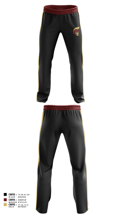 Minnesota State Academy for the Deaf Trojans Sweatpants - 3