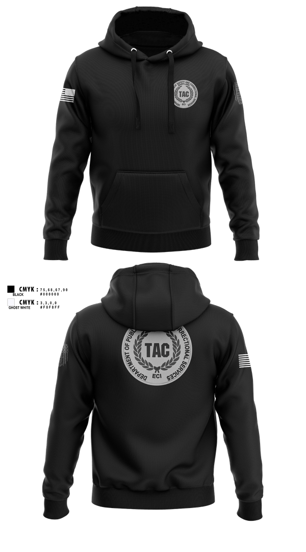 Hoodie, ECI TAC, Police, Teamtime, Team time, sublimation, custom sports apparel, team uniforms, spirit wear, spiritwear, sports uniforms, custom shirts, team store, custom team store, fundraiser sports, apparel fundraiser
