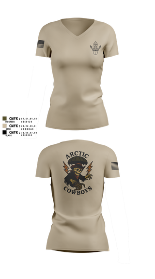 Womens Short Sleeve Vneck Shirt, 301, Army, Teamtime, Team time, sublimation, custom sports apparel, team uniforms, spirit wear, spiritwear, sports uniforms, custom shirts, team store, custom team store, fundraiser sports, apparel fundraiser