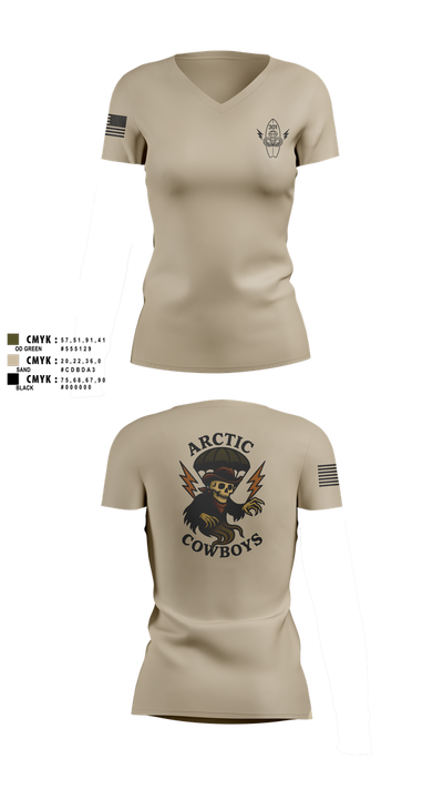 301 76362745 Women's Short Sleeve V-neck Shirt - 4