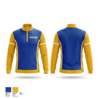 Quarter Zip Jacket, Newtown, Track & Field, Teamtime, Team time, sublimation, custom sports apparel, team uniforms, spirit wear, spiritwear, sports uniforms, custom shirts, team store, custom team store, fundraiser sports, apparel fundraiser