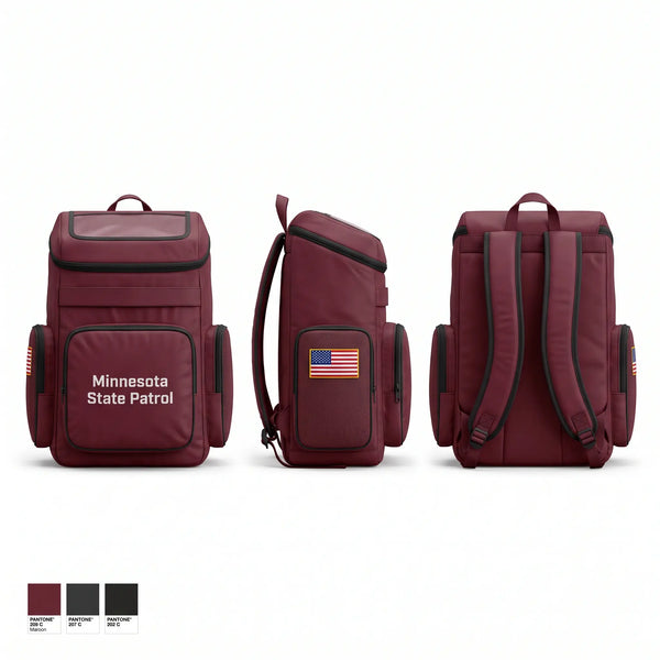 Gear Bag, Minnesota State Patrol, Police, Teamtime, Team time, sublimation, custom sports apparel, team uniforms, spirit wear, spiritwear, sports uniforms, custom shirts, team store, custom team store, fundraiser sports, apparel fundraiser