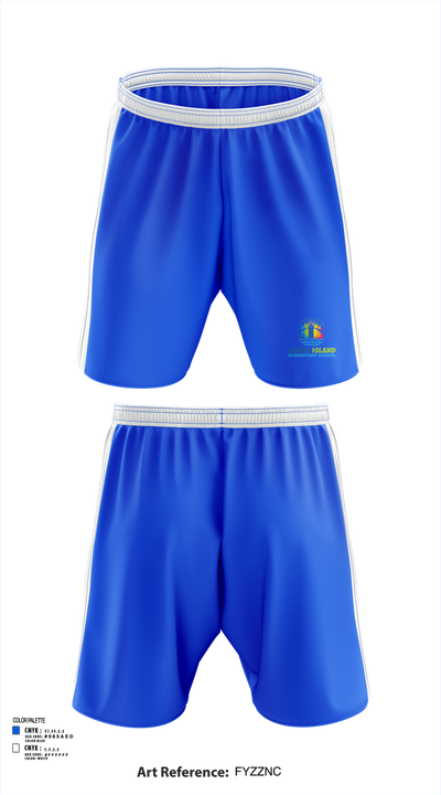 James Island Elementary School 89808231 Athletic Shorts With Pockets - 41