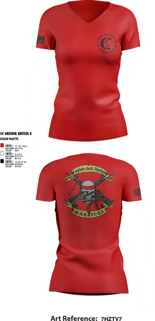 Womens Short Sleeve Vneck Shirt, 1st Battalion 2nd Marines Charlie Company, , Teamtime, Team time, sublimation, custom sports apparel, team uniforms, spirit wear, spiritwear, sports uniforms, custom shirts, team store, custom team store, fundraiser sports, apparel fundraiser