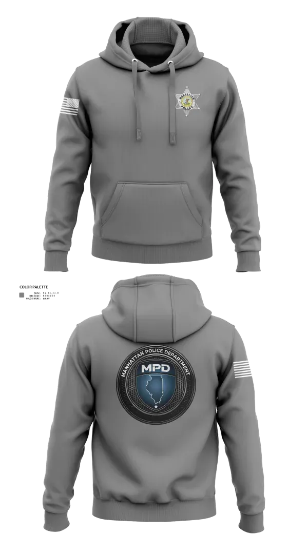 Hoodie, Manhattan Police Department, , Teamtime, Team time, sublimation, custom sports apparel, team uniforms, spirit wear, spiritwear, sports uniforms, custom shirts, team store, custom team store, fundraiser sports, apparel fundraiser