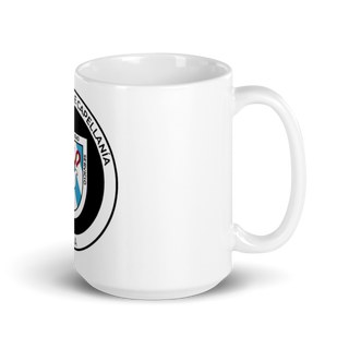 Fraternidad de Capellania de Cuba 97122622 White Glossy Mug - Medium