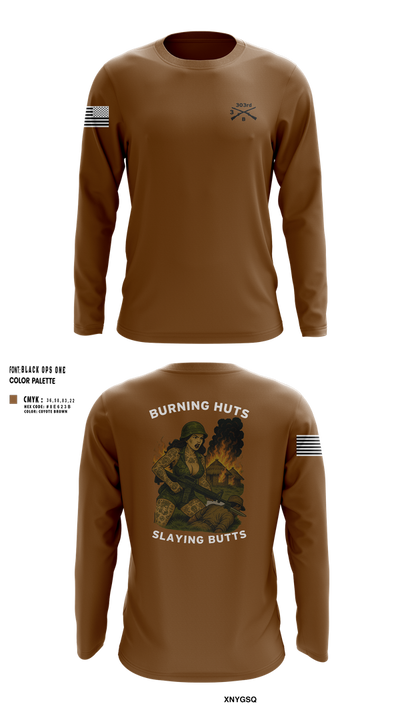 3 303rd B TRP 84676329 Long Sleeve Performance Shirt 2