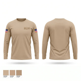 Long Sleeve Performance Shirt, Wapello County Sheriff, Police, Teamtime, Team time, sublimation, custom sports apparel, team uniforms, spirit wear, spiritwear, sports uniforms, custom shirts, team store, custom team store, fundraiser sports, apparel fundraiser