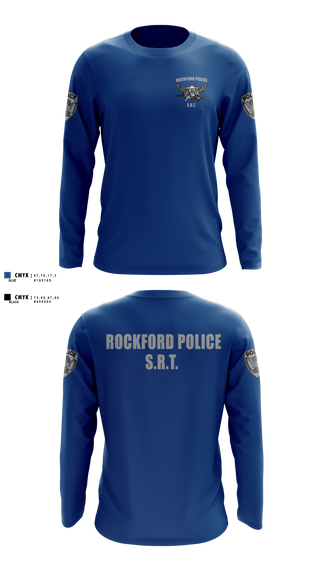 Long Sleeve Performance Shirt, Rockford Police S.R.T., Police, Teamtime, Team time, sublimation, custom sports apparel, team uniforms, spirit wear, spiritwear, sports uniforms, custom shirts, team store, custom team store, fundraiser sports, apparel fundraiser
