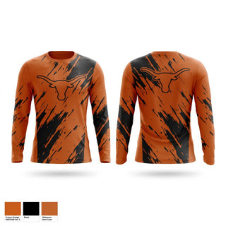 Long Sleeve Performance Shirt, Lazbuddie longhorns, , Teamtime, Team time, sublimation, custom sports apparel, team uniforms, spirit wear, spiritwear, sports uniforms, custom shirts, team store, custom team store, fundraiser sports, apparel fundraiser