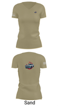 CMed 90938838 Women's Short Sleeve V-neck Shirt - 84